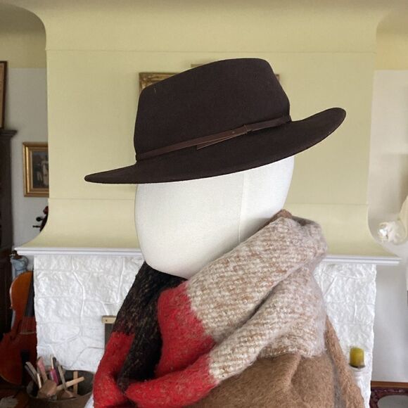 Yellow 108 Limited Edition Dylan Fedora 100% Wool Made in USA Small - Picture 3 of 16